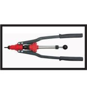 Hand Rivet Guns – Lever Action Pop Rivet Tools for Quick Sheet Metal and Panel Fastening – 2.4-5.0mm Capacity, Ergonomic Handle, Interchangeable Nosepieces for Standard, Sealed and Large Flange Rivets